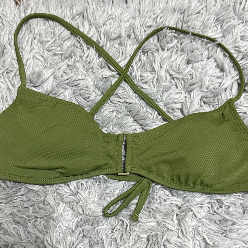 Green Bikini Top